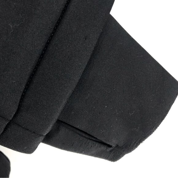 MICHAEL Michael Kors Black Quilted Scuba Side Hooded Zip Up Jacket - Picture 12 of 13